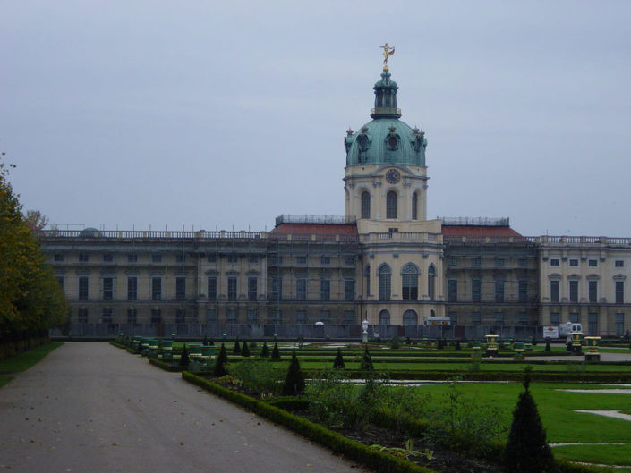 Sanierung der Fassade vom Schloss Charlottenburg